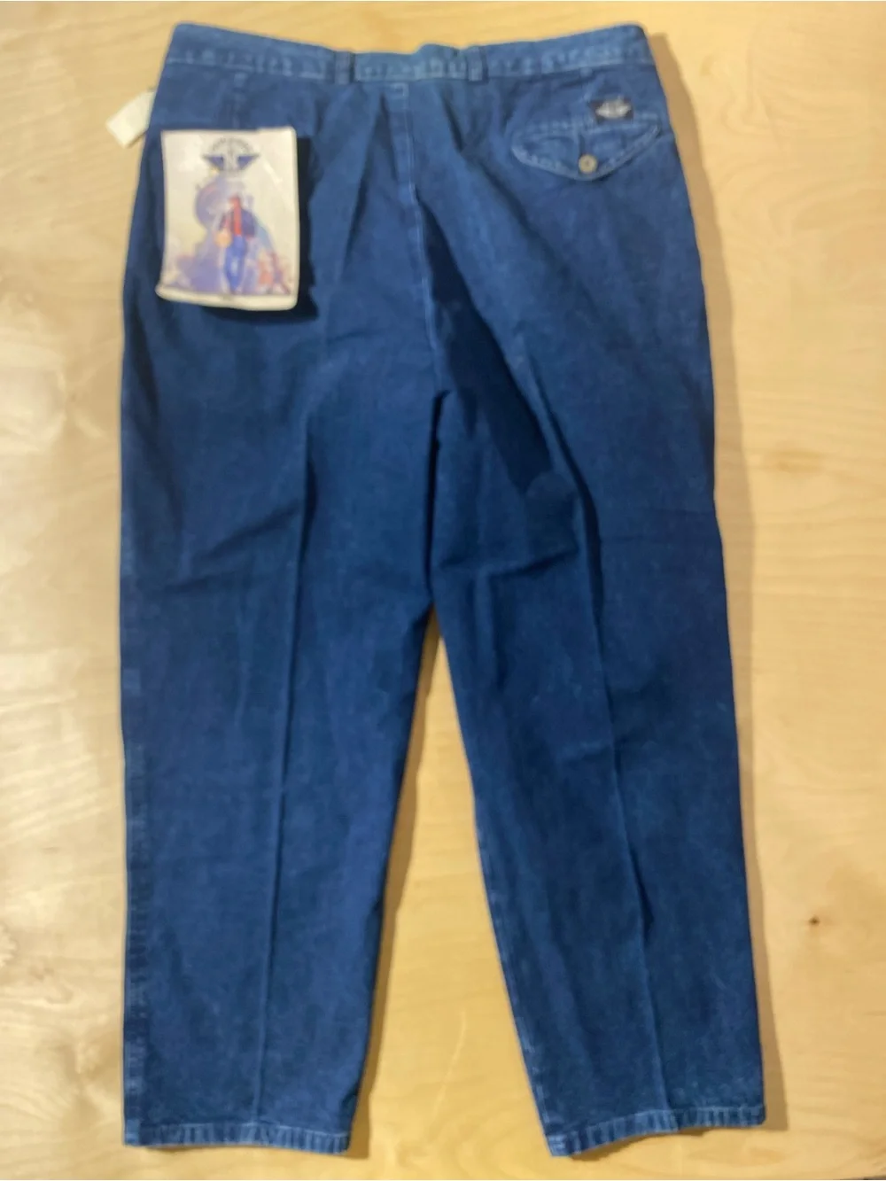 Dockers Men's Dark Blue Jeans - Classic Fit 38 x 32 (SX)
